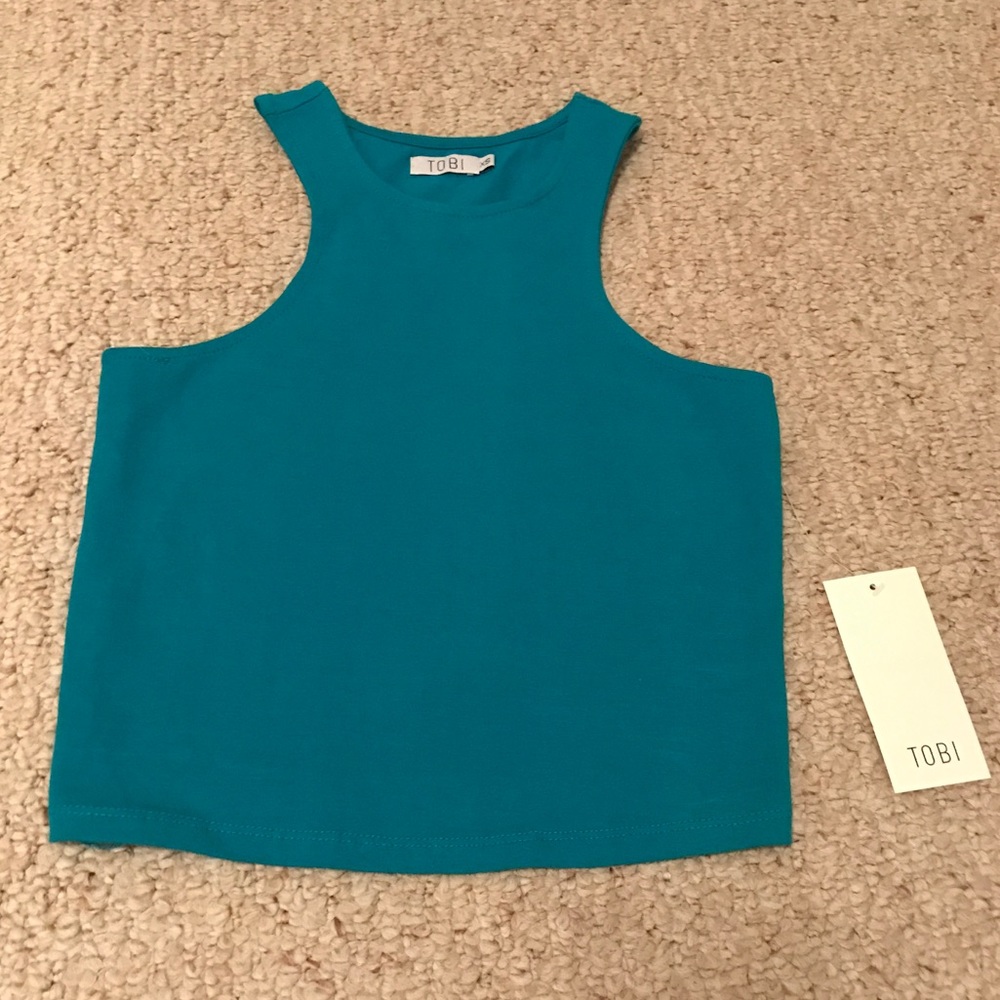 💙 Aqua Crop Top